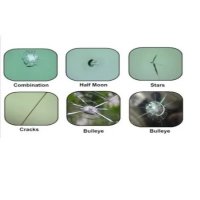 Комплект за ремонт на спукани стъкла Automat, Лапички, 6 части, снимка 3 - Аксесоари и консумативи - 33082743
