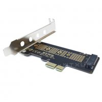 Преходник M2 SSD NVME към PCI-E 3.0 x1 + Гаранция, снимка 7 - Кабели и адаптери - 26598260