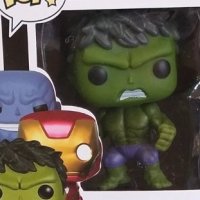 POP! Фигурка на Хълк (Hulk) - Marvel Avengers / Фънко Поп (Funko Pop)., снимка 1 - Фигурки - 43438002