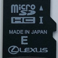 Lexus 2022-2гд Micro SD Card Европа Русия Турция Gen8/Gen9 Оригинална Навигационна Сд карта Лексус, снимка 1 - Аксесоари и консумативи - 27771101