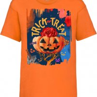 Детска тениска Halloween 10,Halloween,Хелоуин,Празник,Забавление,Изненада,Обичаи,, снимка 7 - Детски Блузи и туники - 38156662