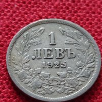 Монета 1 левъ 1925г. Царство България за колекция - 25037, снимка 2 - Нумизматика и бонистика - 35101923