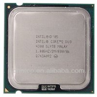 Процесор Intel® Core™2 Duo Processor E4300 2M Cache, 1.80 GHz, 800 MHz сокет 775, снимка 1 - Процесори - 27863688