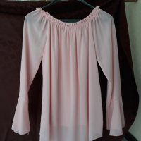 розова блуза с перли, снимка 11 - Ризи - 34710082