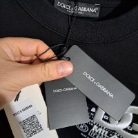 D&G Milano Мъжка тениска,бродирано лого, високо качество, heavy cotton, снимка 5 - Тениски - 44015655