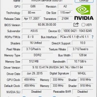 Видео карта NVidia GeForce Asus EN8500 GT Silent Magic 512MB GDDR2 128bit PCI-E, снимка 9 - Видеокарти - 37475236
