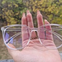 👓Дамски Очила За Компютър Без Диоптър, снимка 3 - Слънчеви и диоптрични очила - 42920086