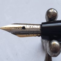 Стара френска писалка с позлатен писец, снимка 10 - Колекции - 43603464