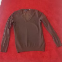 Кафяво пуловерче, снимка 1 - Блузи с дълъг ръкав и пуловери - 27785362