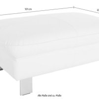 Комплект ъглов диван на Cotta "Driver" + табуретка внос от Германия., снимка 11 - Дивани и мека мебел - 43976663