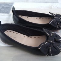 Zara черни  балеринки номер 29, снимка 1 - Детски обувки - 26719007