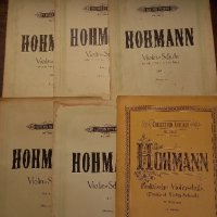 стари партитури за цигулка Hohmamm, снимка 2 - Антикварни и старинни предмети - 43687709