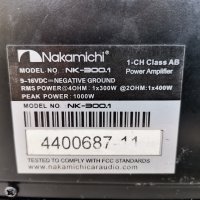 Усилвател моноблок Nakamichi NK-300.1, снимка 5 - Аудиосистеми - 43163111