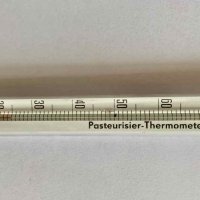 Термометър 30-110С пастьоризация GDR, снимка 4 - Други - 36844142