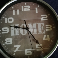Часовник HOME, снимка 3 - Стенни часовници - 36556751