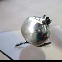 Сребърна миниатюра "Нар", снимка 1 - Други - 38204186