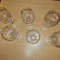 Продавам сервиз 6 чаши за вино. чешки кристал, снимка 3 - Сервизи - 36687821