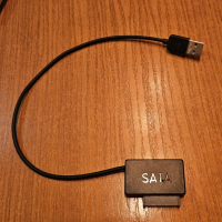 USB кабел за записвачка от лаптоп Mini SATA 2, снимка 1 - Друга електроника - 44865289