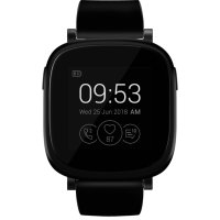 НОВ Смарт Часовник Smartwatch Allview Allwatch 5-то Поколение, Black, 12 месеца гаранция., снимка 1 - Смарт часовници - 43848696