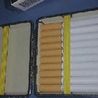 Кожена табакера за цигари , снимка 3 - Табакери - 28599024
