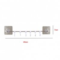 2658 Закачалка за кухненски прибори с 6 куки самозалепваща се в Други в гр.  Варна - ID35342837 — Bazar.bg