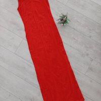 Нова дълга червена рокля, снимка 1 - Рокли - 40348569