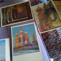 Собор Свети Василий Блажени (Москва) 16 картички в албум от Цесевич 150х105мм 1975г., снимка 14 - Колекции - 43959025