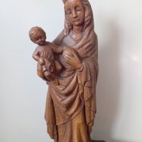 Статуя Богородица с Младенеца, снимка 1 - Статуетки - 39537825