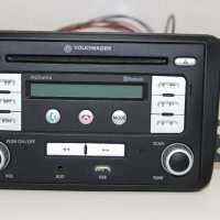 CD MP3 RADIO Bluetooth USB AUX VW Polo V 6R1 (2009-2014г.) 000 051 218 B / 000051218B, снимка 3 - Аксесоари и консумативи - 43453519