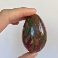 Великденско яйце, дървено №17 - лилаво, снимка 12 - Декорация за дома - 38194124