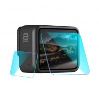 Стъклен протектор GARV™️ за GoPro Hero 8 BLACK, За екрана и обектива, снимка 1 - Камери - 27774292