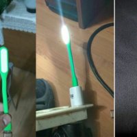 Гъвкава USB LED лампа за нотебук , снимка 3 - Лед осветление - 22211902