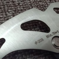 Спирачен диск Shimano RT81 200mm icetech, снимка 2 - Части за велосипеди - 34859869