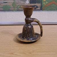 Винтидж керамичен свещник , снимка 2 - Антикварни и старинни предмети - 43244762