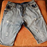 Къси дънкови панталони Philipp Plein, снимка 5 - Къси панталони - 36839930