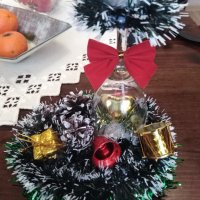 новогодишни свещници , снимка 1 - Декорация за дома - 43368512