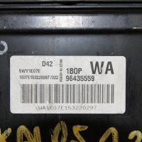 Моторен компютър ECU Chevrolet Kalos (2004-2008г.) 96435559 / 5WY1E07E, снимка 2 - Части - 43307740