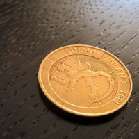 Монета - Финландия - 1 марка | 1994г., снимка 2 - Нумизматика и бонистика - 27241713