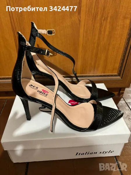 Дамски летни сандали на висок ток!, снимка 1