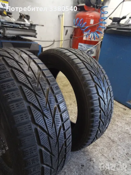Зимни гуми 2 броя 195/55/R15 Внос от Швейцария , снимка 1