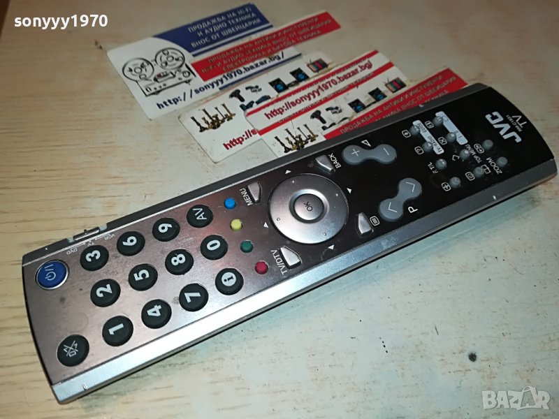 JVC RM-C1831 TV/DVD/VCR REMOTE-ВНОС SWISS 2805231252, снимка 1