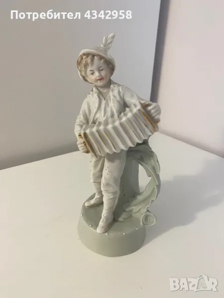 Bisque Porcelain Vase Germany , снимка 1