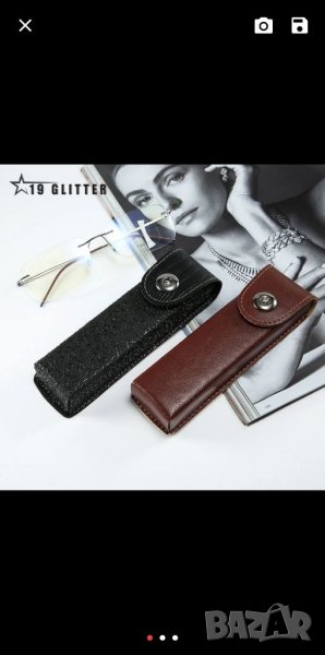 Калъф за очила черен,унисекс., снимка 1