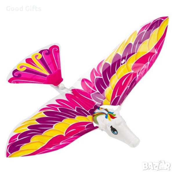 Голям Детски летящ еднорог, 40см, снимка 1