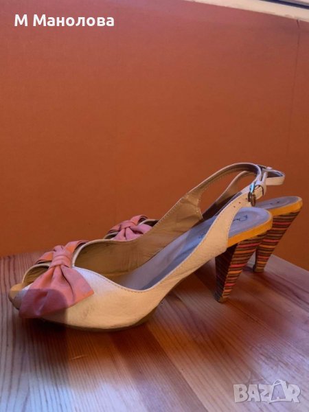 Дамски бразилски сандали, естествена кожа, марка Donna Flaliana, номер 39, снимка 1