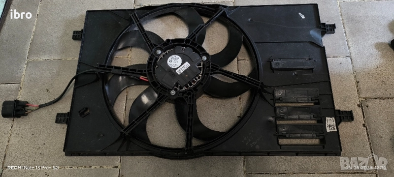 5Q0959455BE вентилатор на радиатора за VW 7 Skoda koraq, снимка 1