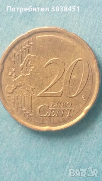 20 Euro Cent 2009 г.Словения, снимка 1
