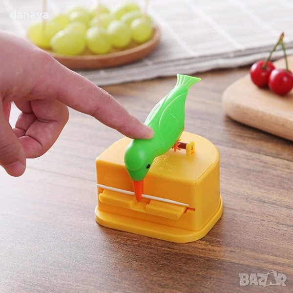 3062 Забавен диспенсър за клечки за зъби Птиче, снимка 1