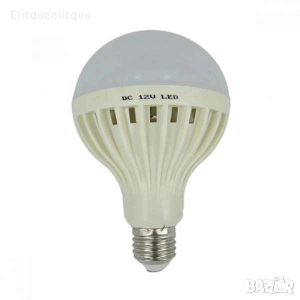 LED крушка 720LM 6400K 12V 12W E27, снимка 1