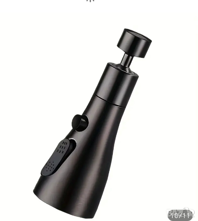 Нов въртящ се удължител смесителен кран, снимка 1